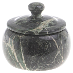 Сахарница из натурального камня Змеевик Stone Sugar Bowls варинант исполнения - 1 | Loft Concept в Екатеринбурге