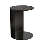 Столик журнальный приставной темный шпон Form Graphics варинант исполнения - 1 | Loft Concept в Екатеринбурге