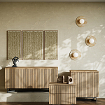 Бра в виде диска с плафоном из матового белого стекла Marble Glow варинант исполнения - 5 | Loft Concept в Екатеринбурге