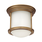 Потолочный светильник для ванных комнат с цилиндрическим стеклянным плафоном и одной лампой Hinkley варинант исполнения - 9 | Loft Concept в Екатеринбурге