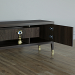 TV-тумба Дизайнерская Elsa Dreams Walnut варинант исполнения - 4 | Loft Concept в Екатеринбурге