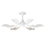 Потолочный светильник с плафонами в виде белых лепестков Delicate Flower варинант исполнения - 2 | Loft Concept в Екатеринбурге