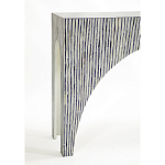 Консоль Дизайнерская Hasle Bone Inlay Console Gray варинант исполнения - 2 | Loft Concept в Екатеринбурге