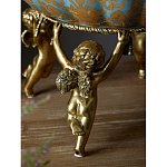 Чаша с орнаментом на бронзовых ножках в виде ангелов Eden Garden варинант исполнения - 7 | Loft Concept в Екатеринбурге