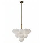 Люстра круглая со стеклянными сферами Maleficent варинант исполнения - 4 | Loft Concept в Екатеринбурге