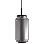 Подвесной светильник с дымчатым плафоном Jarrty 27 см варинант исполнения - 1 | Loft Concept в Екатеринбурге