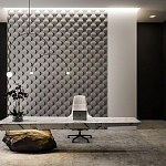 Гипсовая 3D Панель M-06 варинант исполнения - 1 | Loft Concept в Екатеринбурге