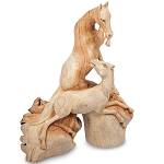 Статуэтка из дерева лошади Animals of the World 25 варинант исполнения - 2 | Loft Concept в Екатеринбурге