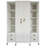 Большой шкаф с витриной Elsa Dreams White варинант исполнения - 6 | Loft Concept в Екатеринбурге