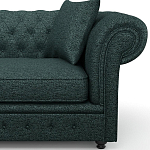 Мебельная ткань Шенилл темно-зеленый цвет 138 см T4-39 варинант исполнения - 6 | Loft Concept в Екатеринбурге