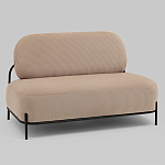 Диван Стоун велюр рельефный бежевый варинант исполнения - 1 | Loft Concept в Екатеринбурге