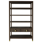 Стеллаж с двумя ящиками Elsa Dreams Walnut варинант исполнения - 5 | Loft Concept в Екатеринбурге