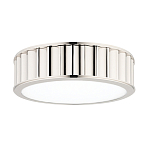 Потолочный светильник с гофрированным серебрянным абажуром Millennium варинант исполнения - 1 | Loft Concept в Екатеринбурге