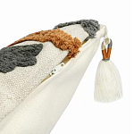 Подушка декоративная с вышивкой и кисточками Divine Abstractions варинант исполнения - 3 | Loft Concept в Екатеринбурге