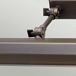 Светильник для картин с призматическим плафоном и двойными регулируемыми шарнирами Elstead Lighting варинант исполнения - 45 | Loft Concept в Екатеринбурге