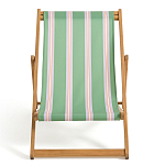 Шезлонг из акации и ткани Argentina варинант исполнения - 4 | Loft Concept в Екатеринбурге