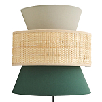 Бра с плетеным декором Bonnie Wicker Green Wall Lamp варинант исполнения - 1 | Loft Concept в Екатеринбурге
