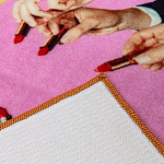 Коврик Seletti Lipstick Pink варинант исполнения - 1 | Loft Concept в Екатеринбурге
