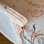 Кресло из массива бука серое с растительным орнаментом Raffael Floral Grey Armchair варинант исполнения - 3 | Loft Concept в Екатеринбурге