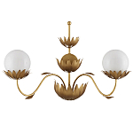 Бра с плафонами в форме шара на стеблях с листьями Whimsical Patterns варинант исполнения - 2 | Loft Concept в Екатеринбурге