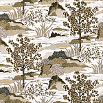 Ткань Velours landscape Beige пейзах N 1190 варинант исполнения - 1 | Loft Concept в Екатеринбурге