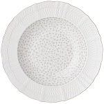 Обеденный сервиз белого цвета из фарфора на 6 персон 23 предмета Floral Charm варинант исполнения - 3 | Loft Concept в Екатеринбурге