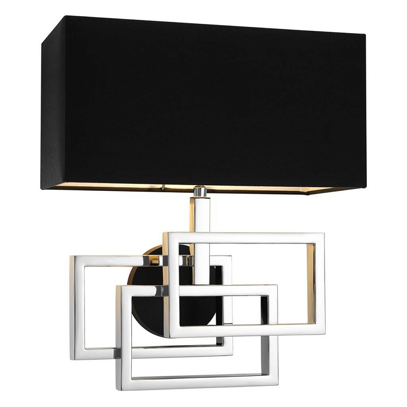 Бра Wall Lamp Windolf Nickel Никель Черный в Екатеринбурге | Loft Concept 