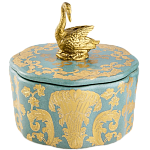 Фарфоровая шкатулка Swan Lake варинант исполнения - 1 | Loft Concept в Екатеринбурге