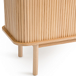 Длинный низкий буфет с 2-мя раздвижными дверцами Toinette Light Cupboard варинант исполнения - 6 | Loft Concept в Екатеринбурге