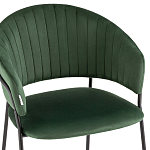 Стул в велюре зеленого цвета Horizon варинант исполнения - 6 | Loft Concept в Екатеринбурге