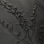 Ботаническое панно «Черная орхидея» варинант исполнения - 2 | Loft Concept в Екатеринбурге