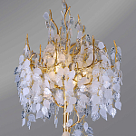 Торшер в виде золотого дерева с листьями FAIRYTREE Light варинант исполнения - 2 | Loft Concept в Екатеринбурге