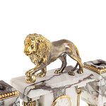 Настольный письменный набор из мрамора с декором в виде льва в подарочной упаковке Marble Accessory варинант исполнения - 3 | Loft Concept в Екатеринбурге