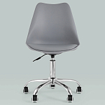 Офисный стул на металлическом основании EGGERY Grey пластик варинант исполнения - 3 | Loft Concept в Екатеринбурге