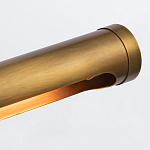 Светильник для картин цвета латунь с длинным цилиндрическим плафоном Alora варинант исполнения - 3 | Loft Concept в Екатеринбурге
