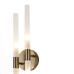 Бра с двумя цилиндрическими матовыми плафонами на круглом основании Delta Light варинант исполнения - 3 | Loft Concept в Екатеринбурге