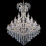 Люстра многоярусная с хрустальными подвесками в классическом стиле Диаметр 180 см Crystal lamps варинант исполнения - 1 | Loft Concept в Екатеринбурге