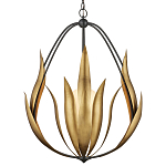 Люстра грушевидной формы с волнистыми листьями Foliage of Leaf Forms варинант исполнения - 2 | Loft Concept в Екатеринбурге