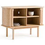 Длинный низкий буфет с 2-мя раздвижными дверцами Toinette Light Cupboard варинант исполнения - 9 | Loft Concept в Екатеринбурге