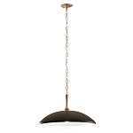 Подвесной светильник с широким куполообразным плафоном Kichler варинант исполнения - 2 | Loft Concept в Екатеринбурге