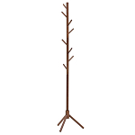 Напольная вешалка из массива бука Branches Hangers Dark варинант исполнения - 1 | Loft Concept в Екатеринбурге