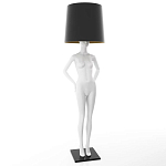 Лампа MANNEQUIN LAMP с абажуром созерцание силуэта варинант исполнения - 1 | Loft Concept в Екатеринбурге