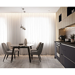 Прямая кухня с фасадом под дерево Maurice Kitchen Set варинант исполнения - 2 | Loft Concept в Екатеринбурге