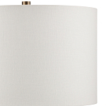 Настольная лампа с фактурным основанием с сочетании белого и зеленого цветов Festoon варинант исполнения - 2 | Loft Concept в Екатеринбурге