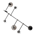 Бра с 5-ю плафонами разного диаметра и цвета Polyhedron варинант исполнения - 2 | Loft Concept в Екатеринбурге