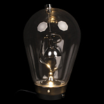 Настольная лампа светодиодная в форме лампочки Luma Dome варинант исполнения - 1 | Loft Concept в Екатеринбурге