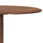 Приставной стол в шпоне ореха Elega варинант исполнения - 4 | Loft Concept в Екатеринбурге