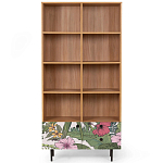 Широкий стеллаж с принтом Elise Rack варинант исполнения - 10 | Loft Concept в Екатеринбурге