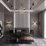 Гипсовая 3D панель M-48 варинант исполнения - 4 | Loft Concept в Екатеринбурге