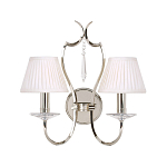 Бра с 2-мя лампами и подвеской из прозрачного стекла Elstead Lighting варинант исполнения - 2 | Loft Concept в Екатеринбурге